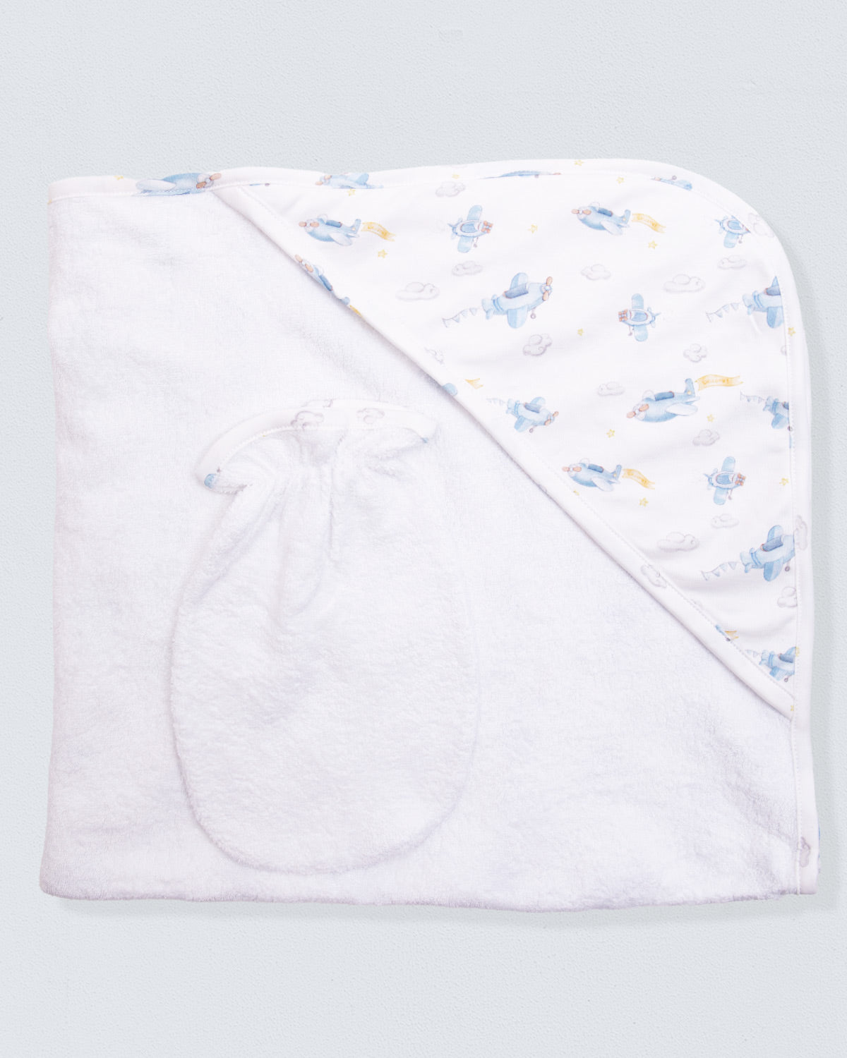 Pima Sky Adventure Hooded Towel